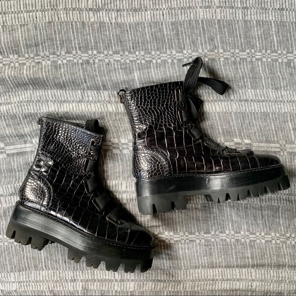 🥀SOLD🥀 Ellery Combat Boots - Picture 3 of 10